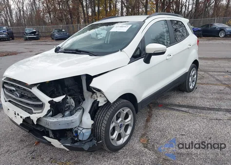 2021 Ford Ecosport Se from USA, damaged, VIN MAJ6S3GL3MC436874